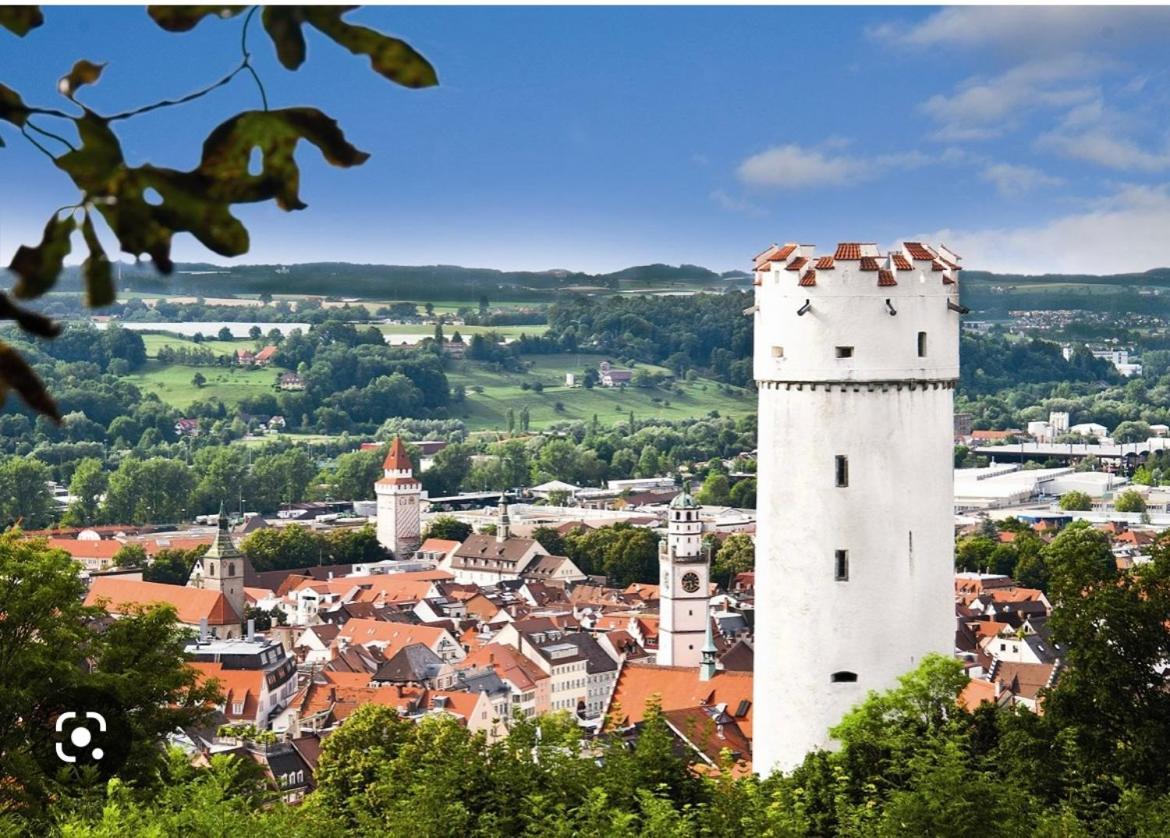 Schoene Wohnung, Bodenseenaehe Ravensburg Kültér fotó